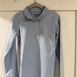 Lands' End Kids Sky Blue Polo Shirt
